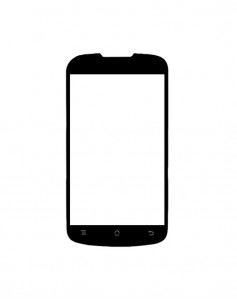 Replacement Front Glass For Huawei Ascend G300 White By - Maxbhi.com