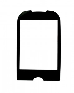 Replacement Front Glass For Reliance Samsung Corby Pink By - Maxbhi.com