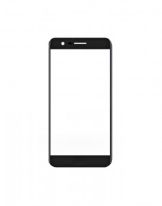 Replacement Front Glass For Lg X300 Silver By - Maxbhi.com