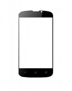 Replacement Front Glass For Mtech Pride Black By - Maxbhi.com