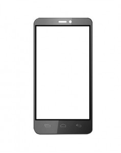 Replacement Front Glass For Gigabyte Gsmart Maya M1 V2 Black By - Maxbhi.com