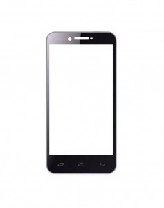 Replacement Front Glass For Gigabyte Gsmart Sierra S1 Black By - Maxbhi.com