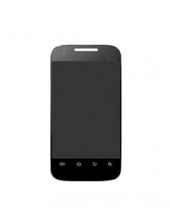Lcd With Touch Screen For Zen U1 White By - Maxbhi.com
