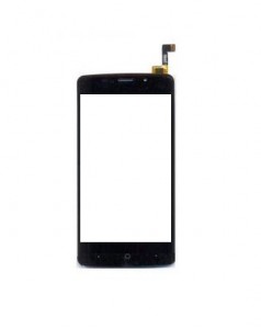 Touch Screen Digitizer For Lyf Wind 3 Black By - Maxbhi.com
