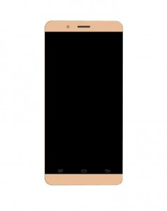 Lcd With Touch Screen For Intex Aqua Pro 4g Champagne By - Maxbhi.com