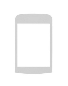 Replacement Front Glass For Nokia C203 Touch And Type White By - Maxbhi.com