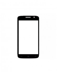 Replacement Front Glass For Spice Mi525 Pinnacle Fhd Black By - Maxbhi.com