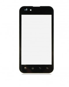 Replacement Front Glass For Lg Optimus Black P970 Black By - Maxbhi.com