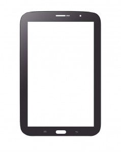 Replacement Front Glass For Samsung Galaxy Note 8.0 Brown By - Maxbhi.com