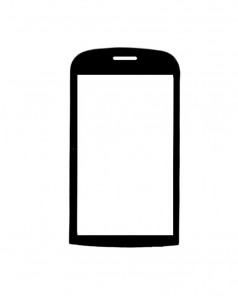 Replacement Front Glass For Micromax X445 White By - Maxbhi.com
