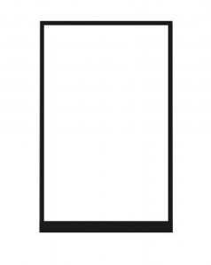 Replacement Front Glass For Dell Venue 8 7000 White By - Maxbhi.com