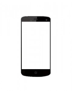 Replacement Front Glass For Videocon Infinium Z45 Quad Black By - Maxbhi.com