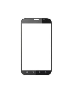 Replacement Front Glass For Zen U5 Black By - Maxbhi.com