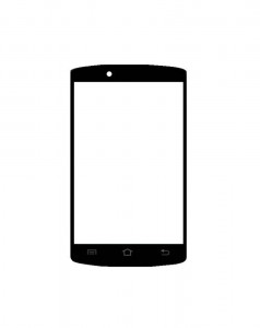 Replacement Front Glass For Mafe Spark 35 White By - Maxbhi.com
