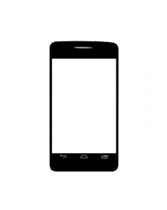 Replacement Front Glass For Alcatel Ot4010e White By - Maxbhi.com
