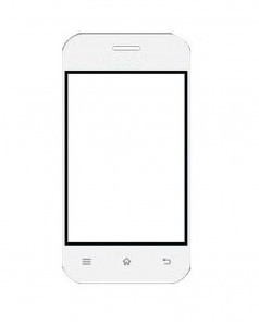 Replacement Front Glass For Cheers C35 White By - Maxbhi.com