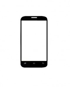 Replacement Front Glass For Reach Axis Rd62 3e Black By - Maxbhi.com