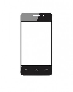 Replacement Front Glass For Optimasmart Ops41d Black By - Maxbhi.com