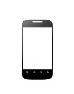 Replacement Front Glass For Zen U1 Black By - Maxbhi.com