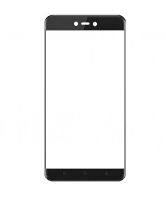 Replacement Front Glass For Tecno Mobile Phantom 8 Black By - Maxbhi Com