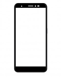 Touch Screen Digitizer For Lava Iris 88 Black By - Maxbhi Com
