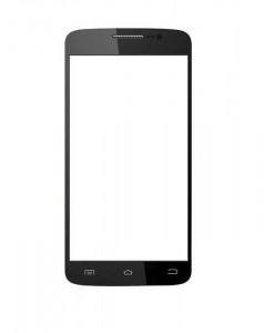 Touch Screen Digitizer For Spice Mi550 Pinnacle Stylus Black By - Maxbhi.com