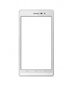 Replacement Front Glass For Xolo A1000s White By - Maxbhi.com