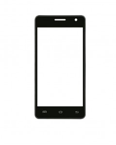 Replacement Front Glass For Iball Andi 5f Infinito Black By - Maxbhi.com