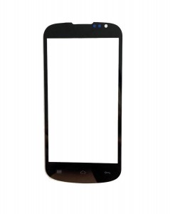 Replacement Front Glass For Gigabyte Gsmart Aku A1 Black By - Maxbhi.com