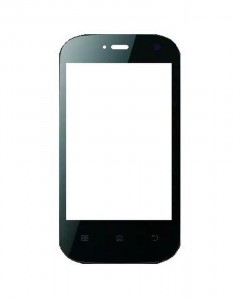 Replacement Front Glass For Intex Aqua Trendy Black By - Maxbhi.com