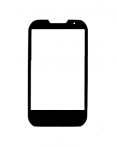 Replacement Front Glass For Motorola Motosmart Mix Xt550 White By - Maxbhi.com