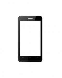 Replacement Front Glass For Celkon A98 Black By - Maxbhi.com