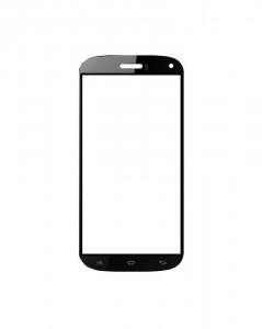 Replacement Front Glass For Celkon Q470 White By - Maxbhi.com
