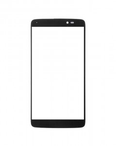 Replacement Front Glass For Alcatel One Touch Idol 3 5.5 Black By - Maxbhi.com