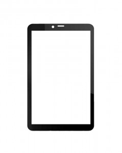 Replacement Front Glass For Vox Mobile V105 White By - Maxbhi.com
