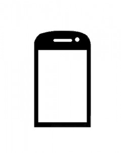 Replacement Front Glass For Zte E550 Black By - Maxbhi.com