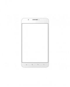 Replacement Front Glass For Lemon P100 White By - Maxbhi.com