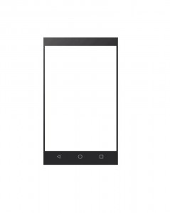 Replacement Front Glass For Mtech Freedom Black By - Maxbhi.com