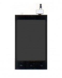 Lcd With Touch Screen For Celkon A35k White By - Maxbhi.com
