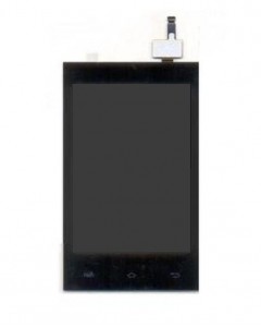 Lcd With Touch Screen For Celkon A35k Remote Black By - Maxbhi.com