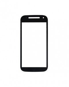 Replacement Front Glass For Moto E 2nd Gen 3g Black By - Maxbhi.com