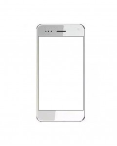 Replacement Front Glass For Intex Aqua Q2 White By - Maxbhi.com