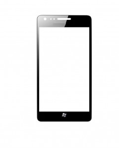 Replacement Front Glass For Samsung Omnia M S7530 Black By - Maxbhi.com