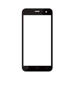 Replacement Front Glass For Swipe Konnect 5.0 White By - Maxbhi.com