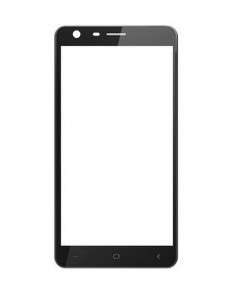 Replacement Front Glass For Innjoo Note E Black By - Maxbhi.com