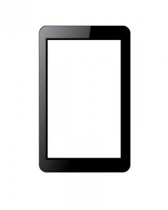Replacement Front Glass For Lava M Tab Black By - Maxbhi.com