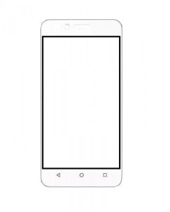Replacement Front Glass For Honor Bee 2 White By - Maxbhi.com