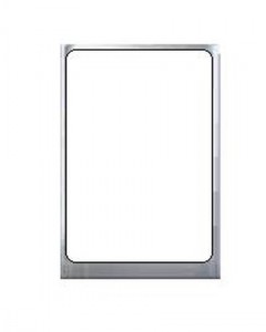 Replacement Front Glass For Lephone P2000 Silver By - Maxbhi.com