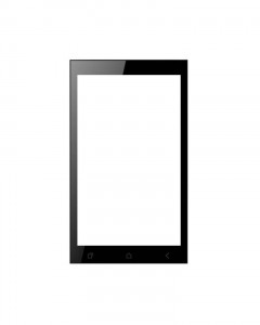 Replacement Front Glass For Arise Splash T401 Black By - Maxbhi.com