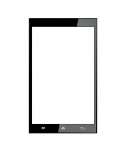 Replacement Front Glass For Digimac Exi Black By - Maxbhi.com